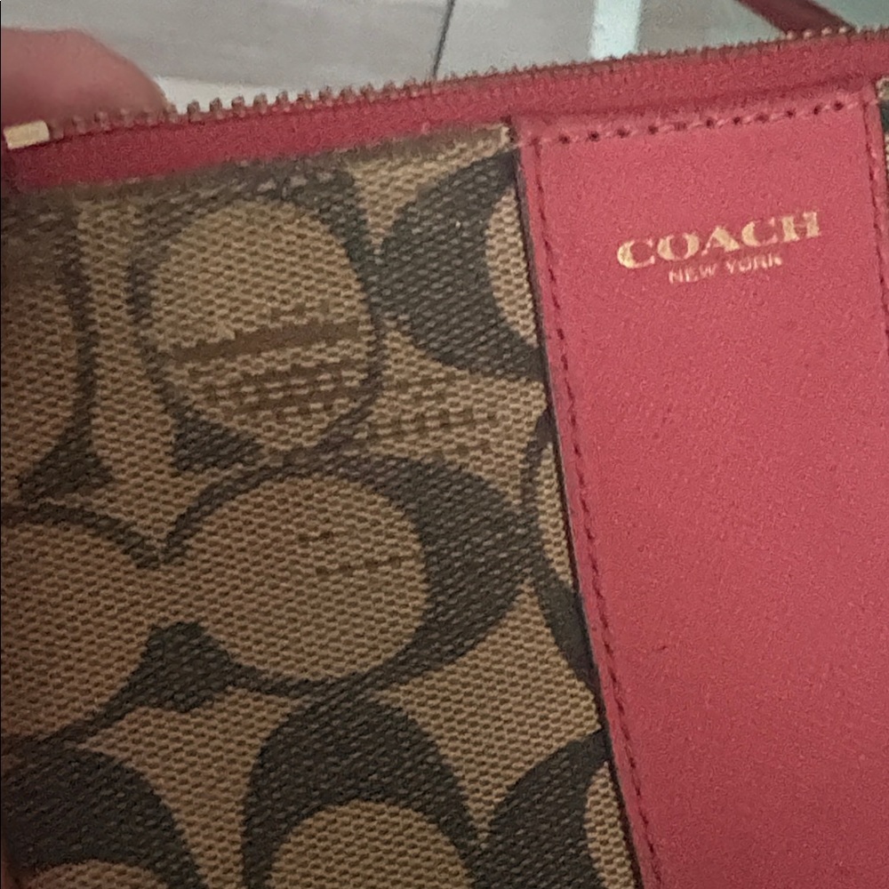 Coach Leather Wristlet wallet - Picture 5 of 8